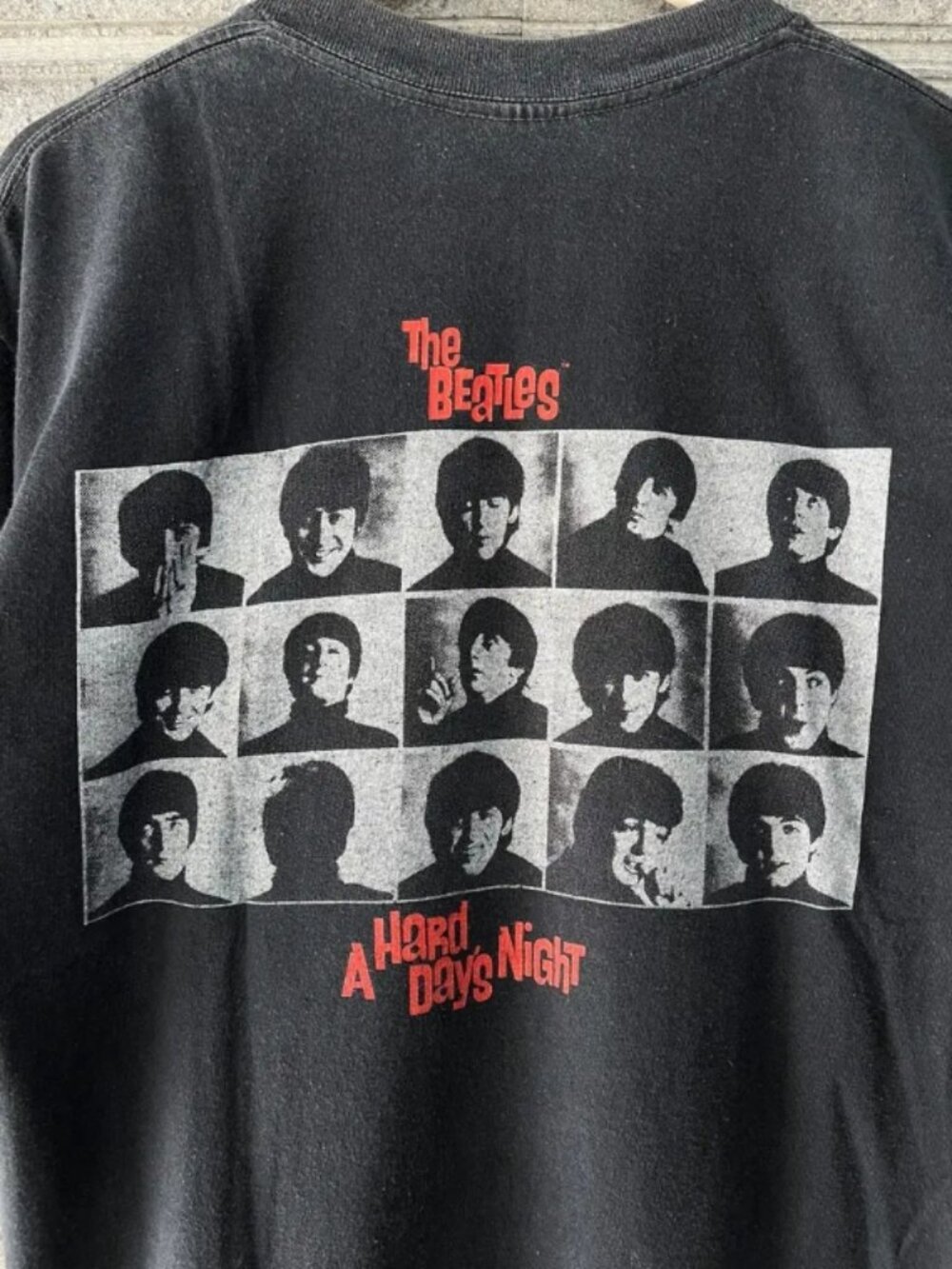 Rare Vintage The Beatles "A Hard Day’s Night" Fruit Of The Loom T-Shirt RARE!! - Picture 8 of 11